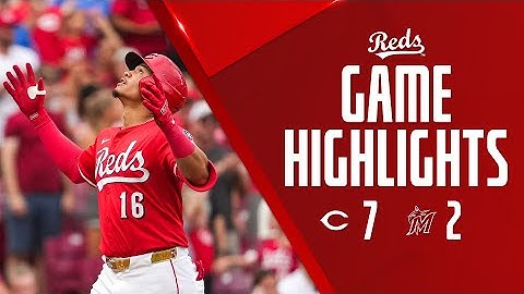 Marlins vs. Reds Game Highlights (7/9/25) | MLB Highlights