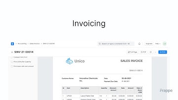 Invoicing | ERPNext