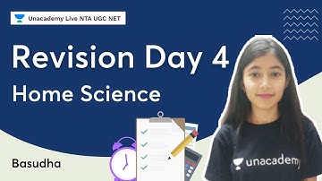 Revision Day 4 | Home Science | Basudha | NTA UGC NET