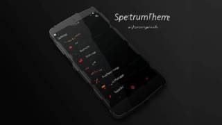 Spectrum Substratum Theme screenshot 4