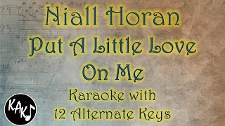 Put A Little Love On Me Karaoke - Niall Horan Instrumental Original Lower Higher Female Key