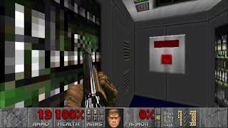Ultimate Doom - E1M5 Phobos Lab Any% Speedrun In 39,54S