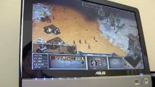 Asus Eee Top ET2002 playing Age of Mythology