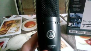 Какой микрофон выбрать для записи видео на youtube/стримов؟AKG PERCEPTION 120 USB или Blue Yeti
