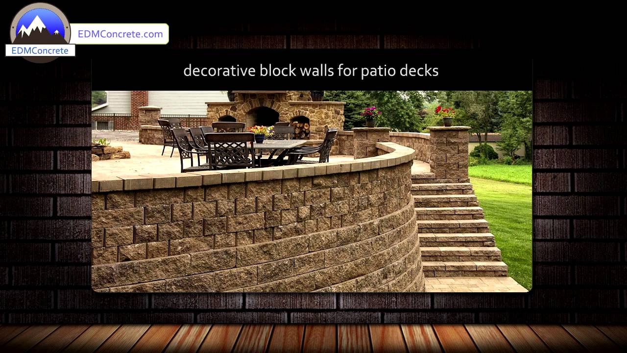 Block Wall Installation Edmonton, Alberta YouTube