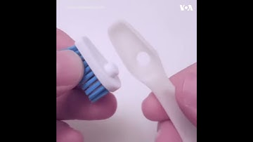 Une brosse à dents d