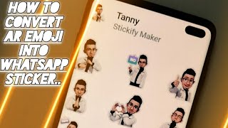 How To Convert AR Emoji Into Whatsapp Sticker.. screenshot 5