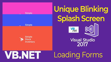 VB.Net Tutorial - How to Program a Unique Loading Splash Screen [Free Source Code]