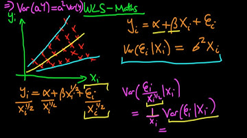 A Full Course in Econometrics Lecture 129 | Weighted Least Squares Mathematical Introduction