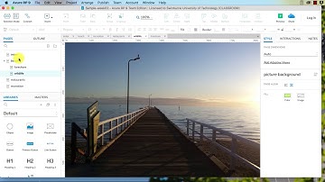 Axure RP 9, week 4.2, using page styles