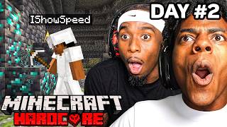 MINECRAFT HARDCORE ALL BOSSES DAY 2 🍄🔨🧟‍♂️ft. KaiCenat
