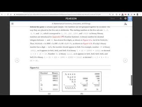 Daniel Liang C++ Section 4.5