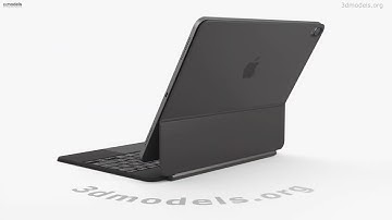 Apple Magic Keyboard for iPad Air 13 inch Black 3D model by 3DModels.org