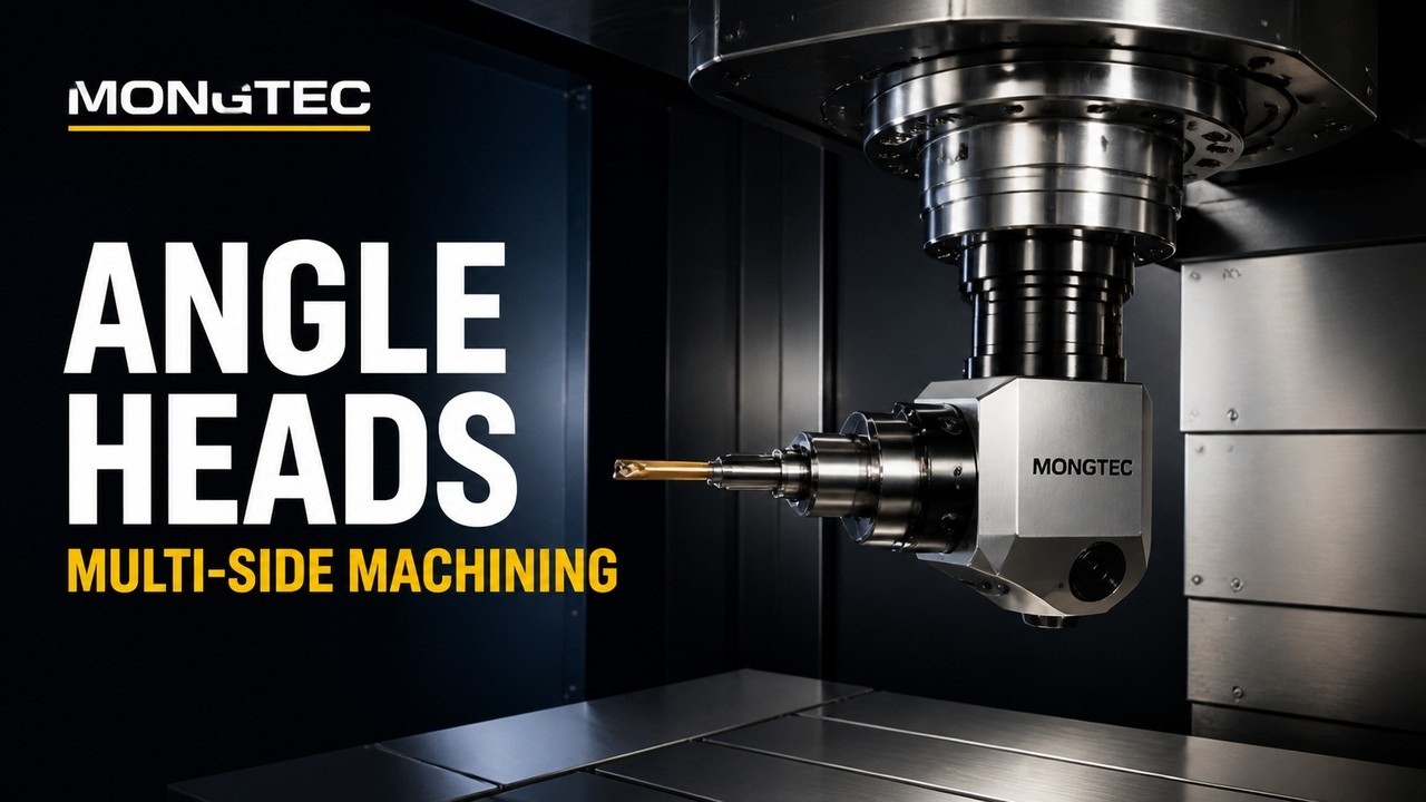  Boost CNC Efficiency with Mongtec Angle Heads | Ultimate Machining Solution