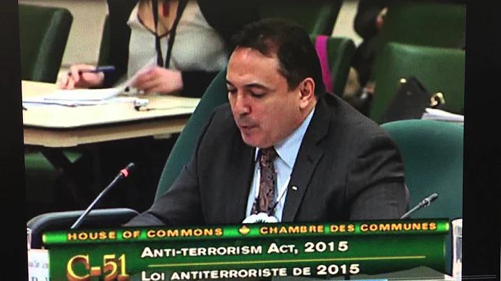 AFN Chief Perry Bellegarde addresses House of Commons Bill C51 Part 2 of 2
