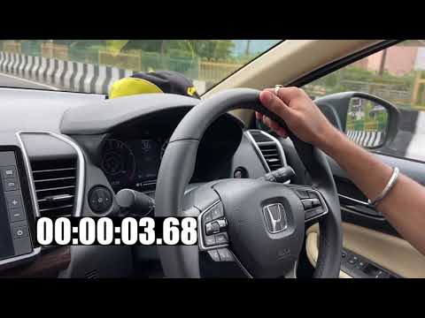 New Honda City Petrol 0-100 KM/HR Acceleration Test