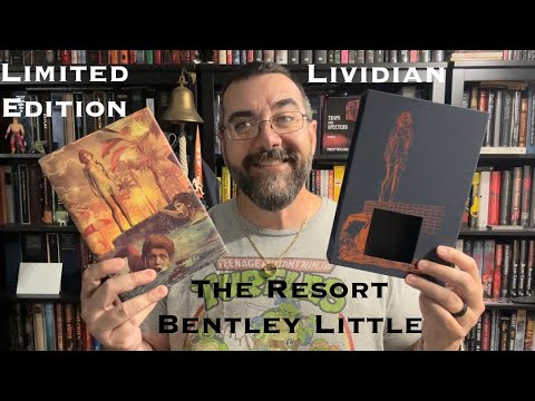 THE RESORT Bentley Little Limited Edition Book Unboxing Lividian Publications Horror Numbered