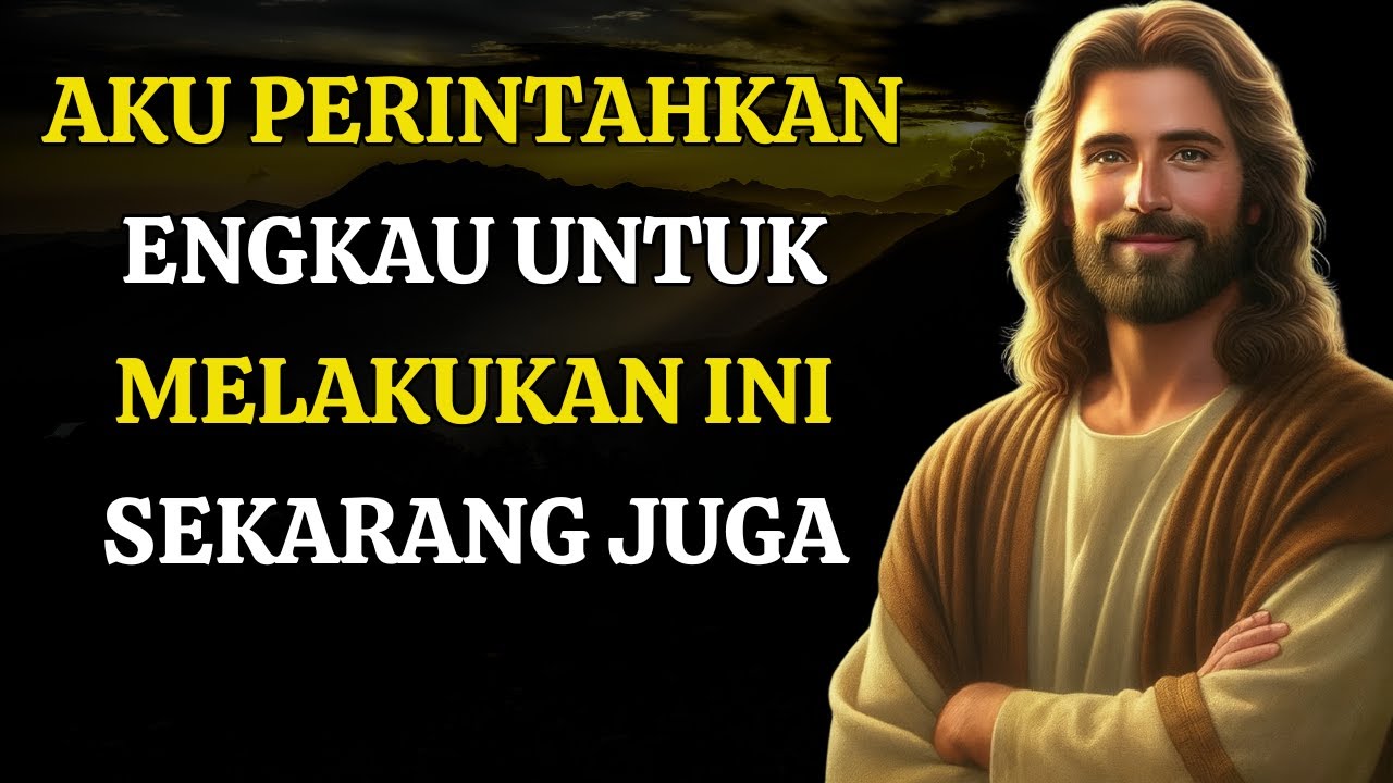 🔴“Lakukan Sekarang! Tuhan Memerintahkanmu — Jangan Tunggu Lagi” | Pesan Hari Ini