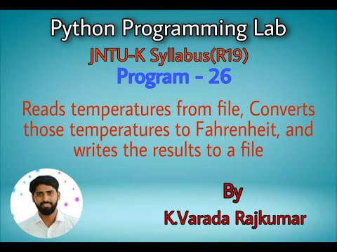 Python Programming Lab