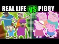 PIGGY FAMILY VS REAL LIFE... | Piggy Meme Review #17 👏👏