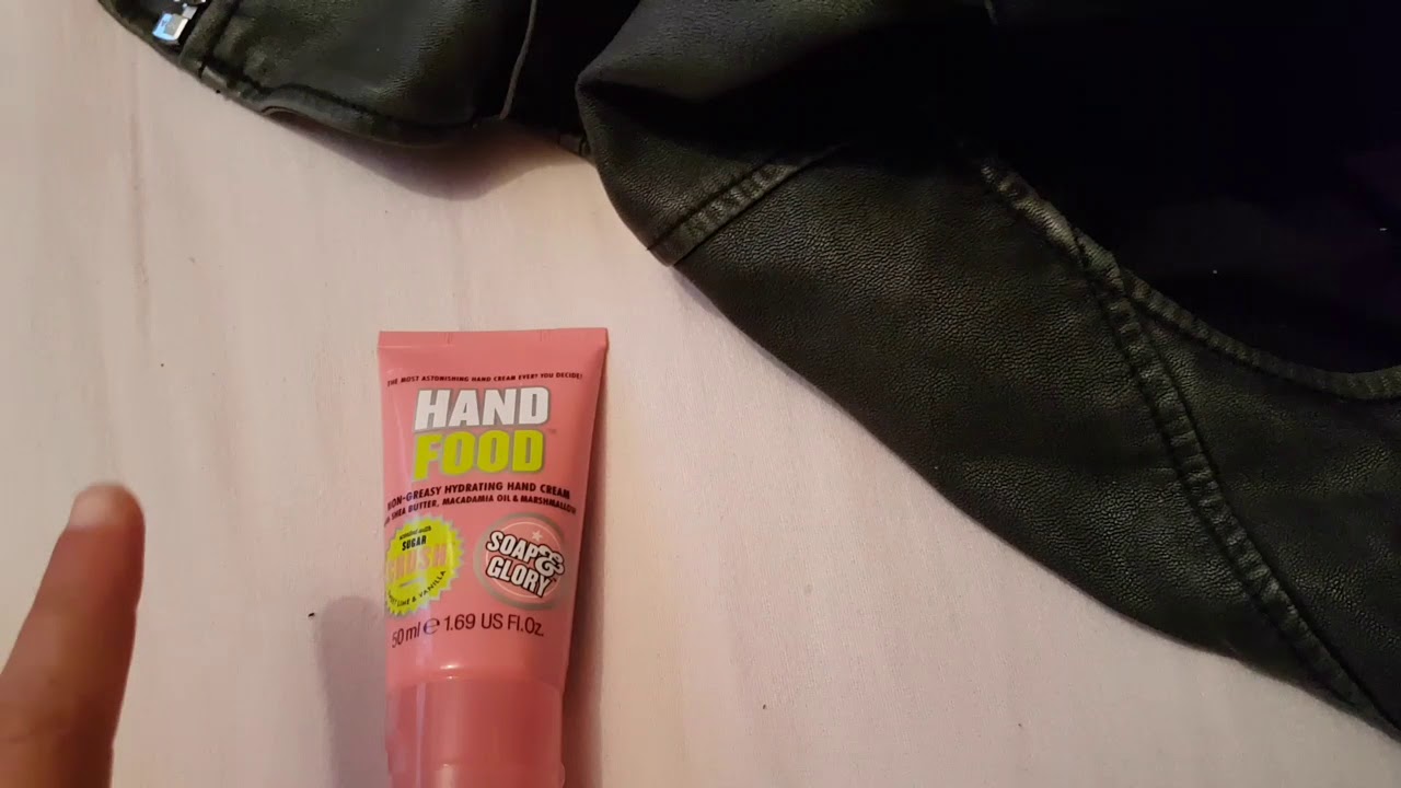 Soap and glory hand food review