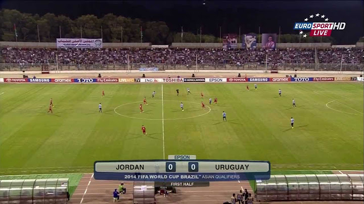 Jordan vs Uruguay - AFC vs CONMEBOL Playoff 1st Leg