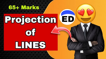 ONESHOT Projection of Lines ED for RGPV EXAM