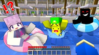 【プール事件の犯人は誰だ…⁉️👙】リゾートで命を狙われるマインクラフト😱【マイクラ Minecraft】ぽっぴんず