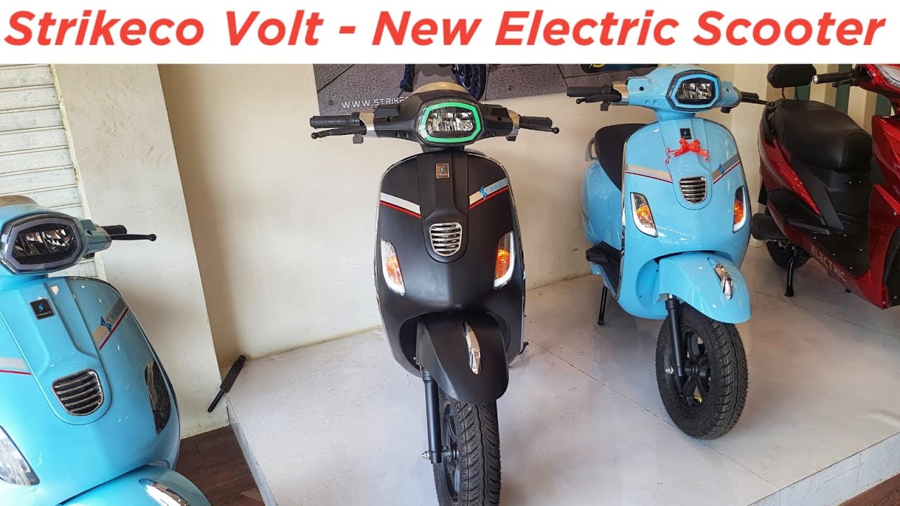 Strikeco Volt New Electric Scooter From Indore,Ujjain ( Madhya