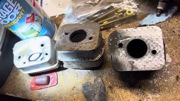 Chainsaw timing advance, muffler mod ECHO CS-310 performance “how to”