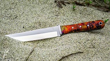 MiKappa MAGMA Pt. 1 - How to Make a Knife Step by Step