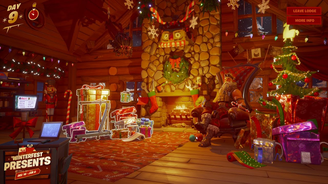 Winterfest 2021 Fortnite ( present 6/7/8/9 ) Merry Christmas everyone