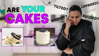 How To STACK A CAKE (Properly) | Harsha Balwani |Sweet Wonders