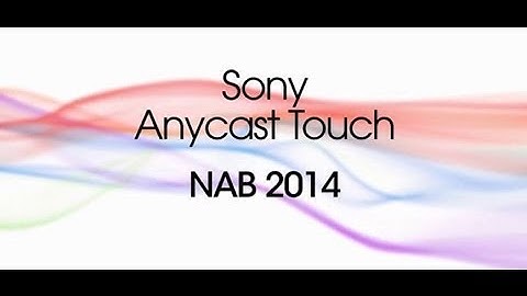 Anycast Touch
