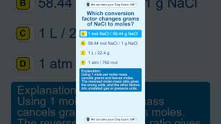 CLEP Chemistry Units and Dimensional Analysis