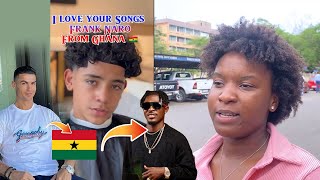 Cristiano Ronaldo Jr. endorse his favorite Ghanaian song    Afronita call on government for help