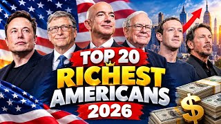 Top Richest People in USA 2026 || USA Billionares ||Global Scope