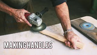 Making A Handle for the Brent Bailey Hammers- How to make handles