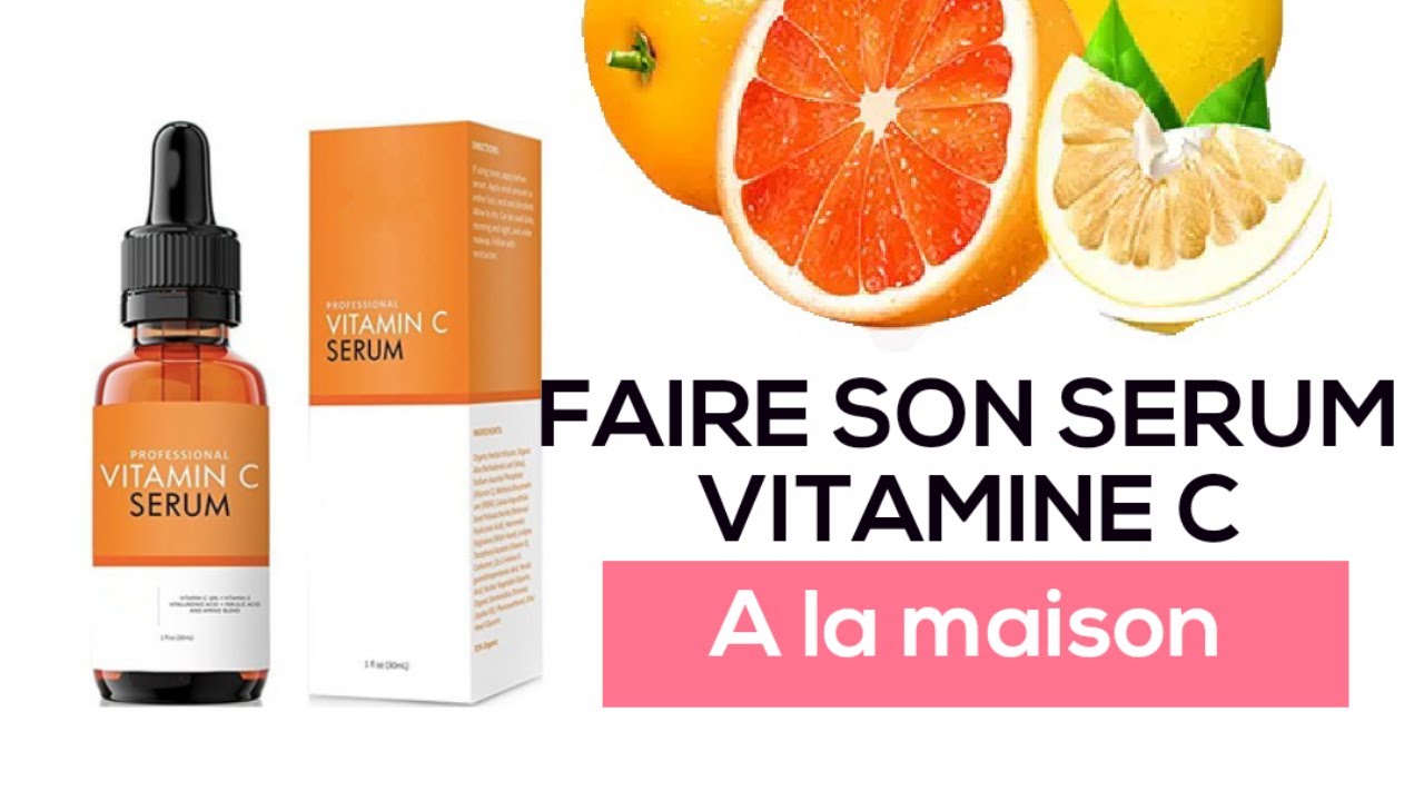 Tuto:Faire facilement son sérum vitamine C à la maison - YouTube