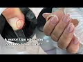 Super aulo dedo maior que a tips o que fazer lixamento em 5 minutos e nail art 