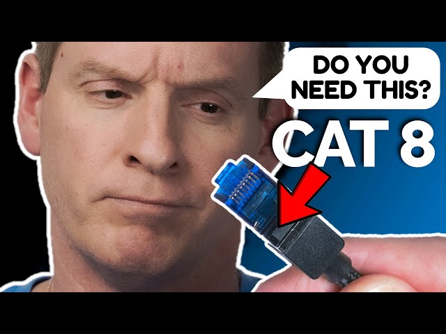 I TESTED A CAT8 CABLE, HERE'S WHAT I LEARNED! 