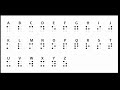 Braille Letters Braille Alphabets For Teaching Braille A To Z Letters mp3