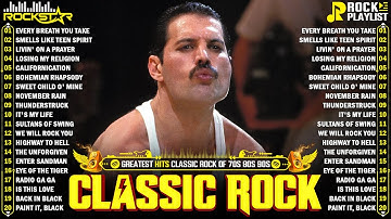 Queen, Nirvana, Scorpions, Aerosmith, ACDC, Bon Jovi, U2, GNR 🔥 Classic Rock 70s 80s 90s Full Album