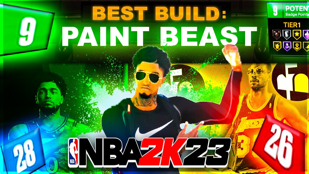PAINT BEAST THAT CAN SHOOT! NBA 2K23 BEST BUILD NEXT GEN! BEST CENTER ...