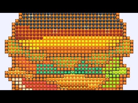 【Jewel Coloring】レベル513攻略：対称デザインを効率的に解く塗り分け手順