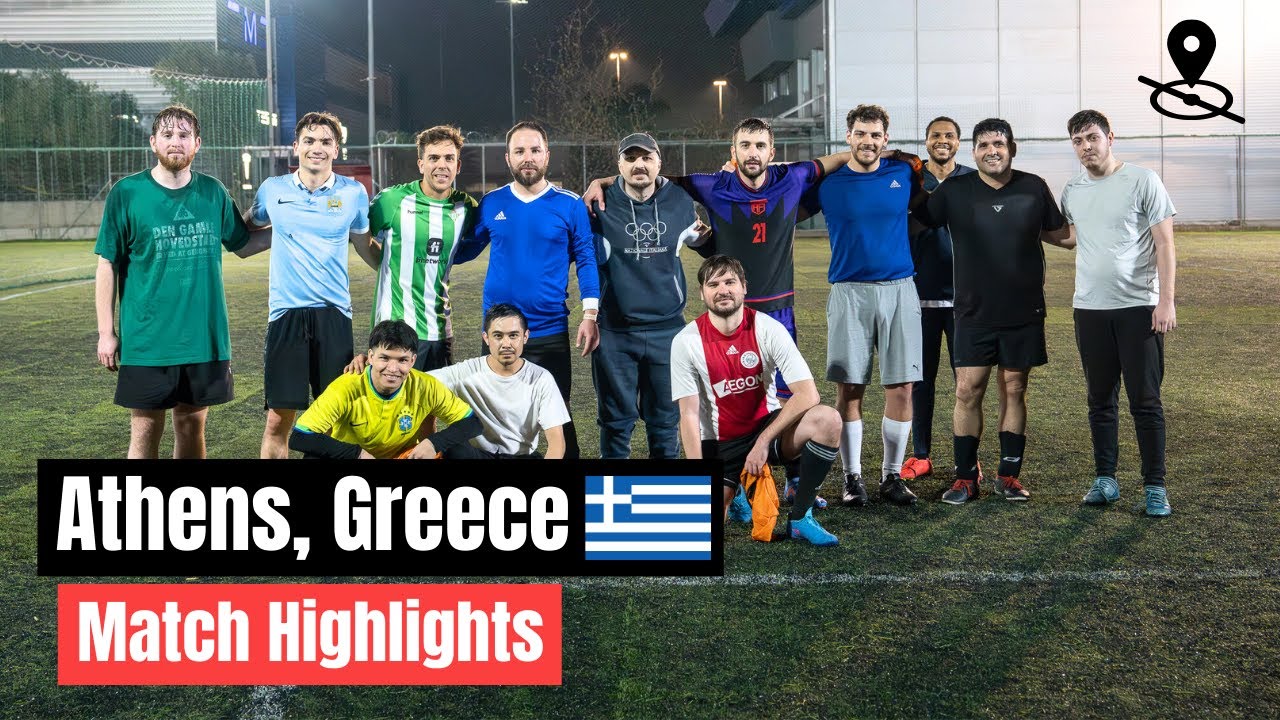 Football in Athens, Greece - Match Highlights