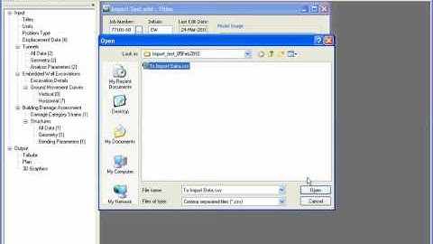 Oasys Xdisp - Importing External Displacements