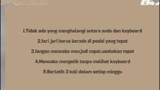 Materi tentang TYPING TUTOR. Mata kuliah komputer .Dosen Robie Fanreza S.Pd.I  M.Pd.I