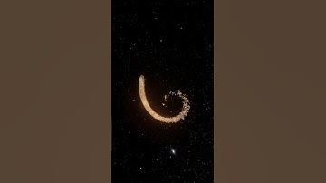 how a black holes accretion disk forms #spacesimulation #spacesim