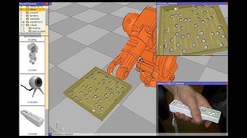 Robot Simulator: Interaction with Industrial Robot through Wiimote